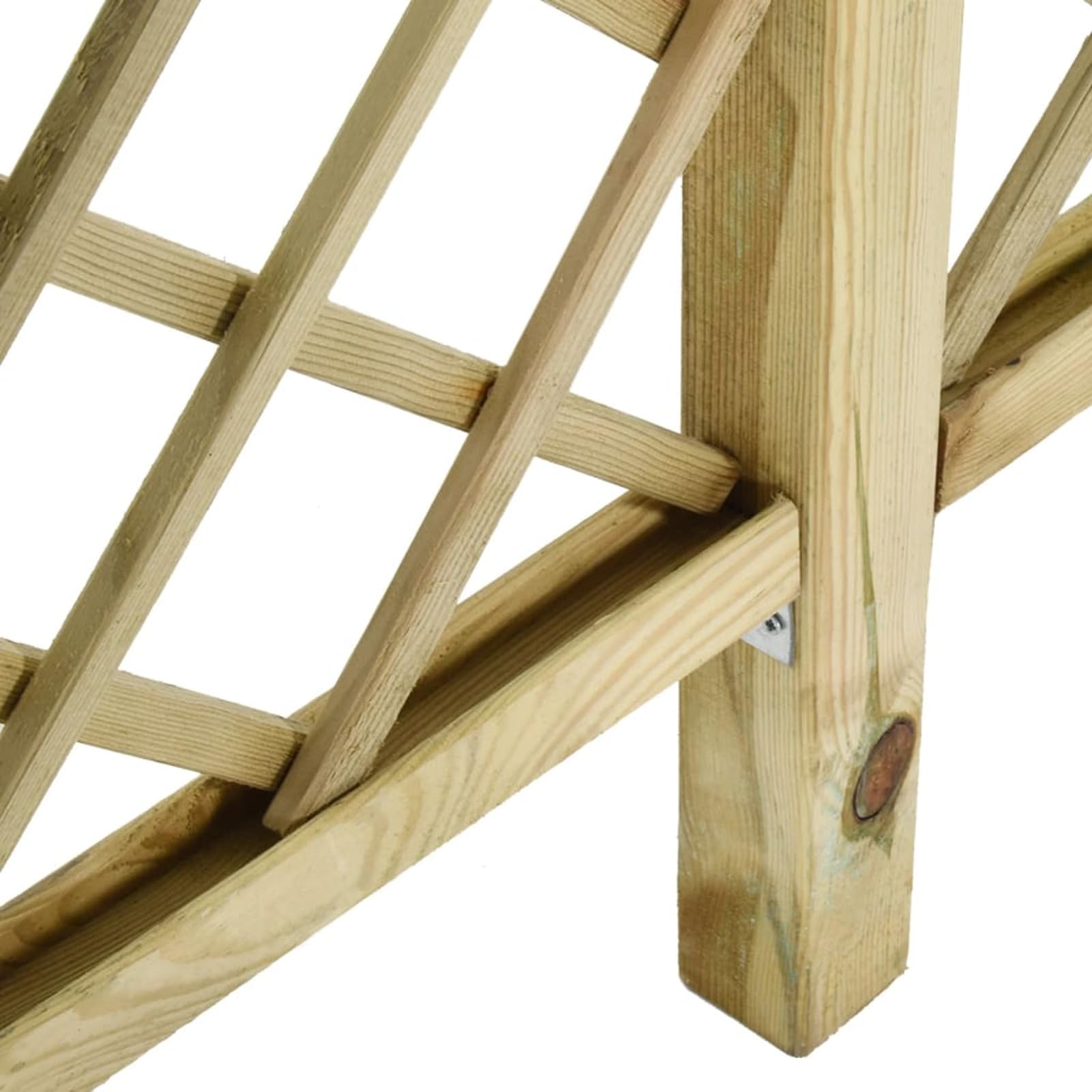 ZEYUAN Recinzione a Traliccio con Pergolato 300x50x200cm Legno di Pino,Recinzione a Traliccio,Graticolati da Giardino,Pannelli per Recinzioni-318417