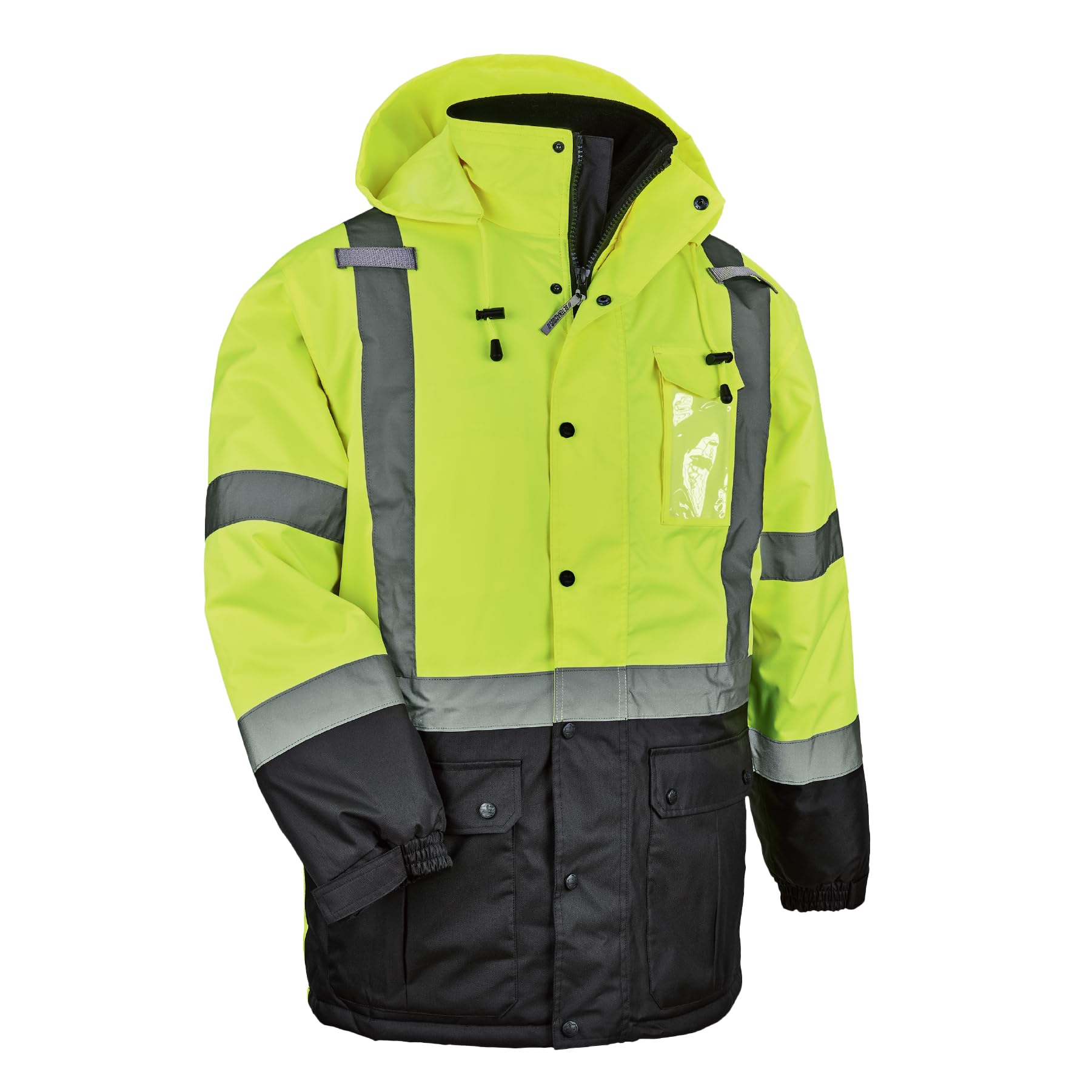 Ergodyne Chaqueta de Invierno Acolchada de Alta Visibilidad Unisex Adulto