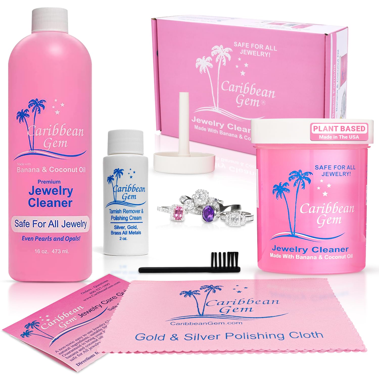 Caribbean Gem Ultra Jewelry Cleaning Kit
