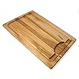 J.K. Adams 20-Inch-by-14-Inch Maple Wood Double-Sided Pour Spout Carving Board