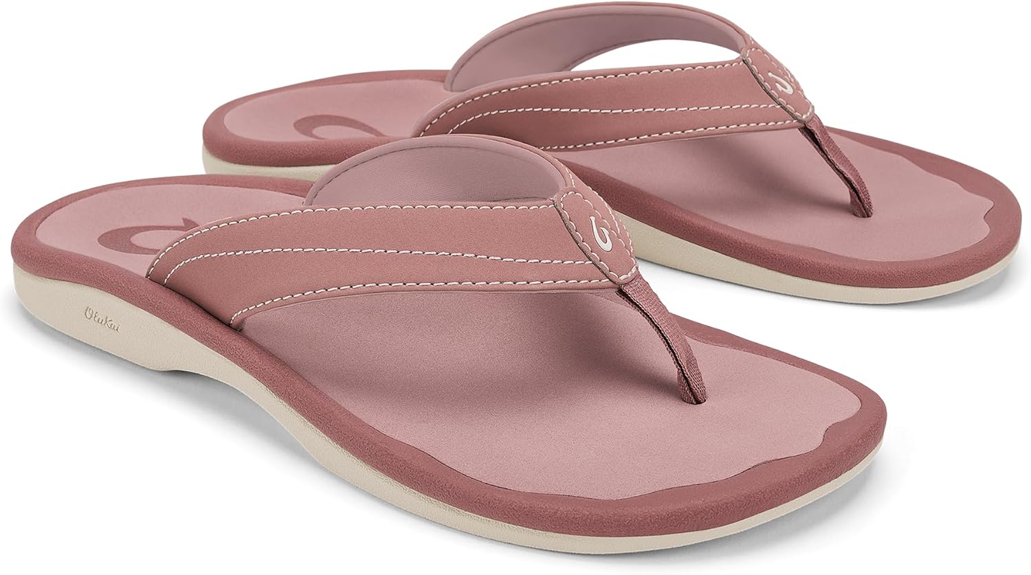 OLUKAI Ohana Women's Beach Sandals, Water Resistant Flip Flops, Arch Support & Comfort Fit, Lightweight & Durable, Enhanced Grip & Traction - Image 5