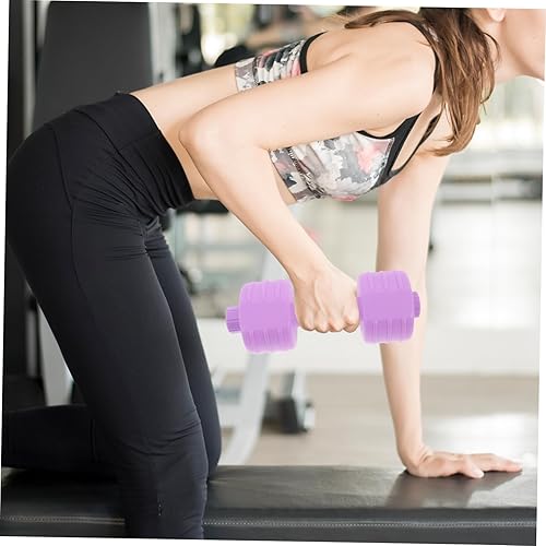 Miniatura 6 de 2 botellas de agua ajustables con mancuernas para mujer, equipo de fitness versátil para oficina en casa, diseño duradero para dar forma a