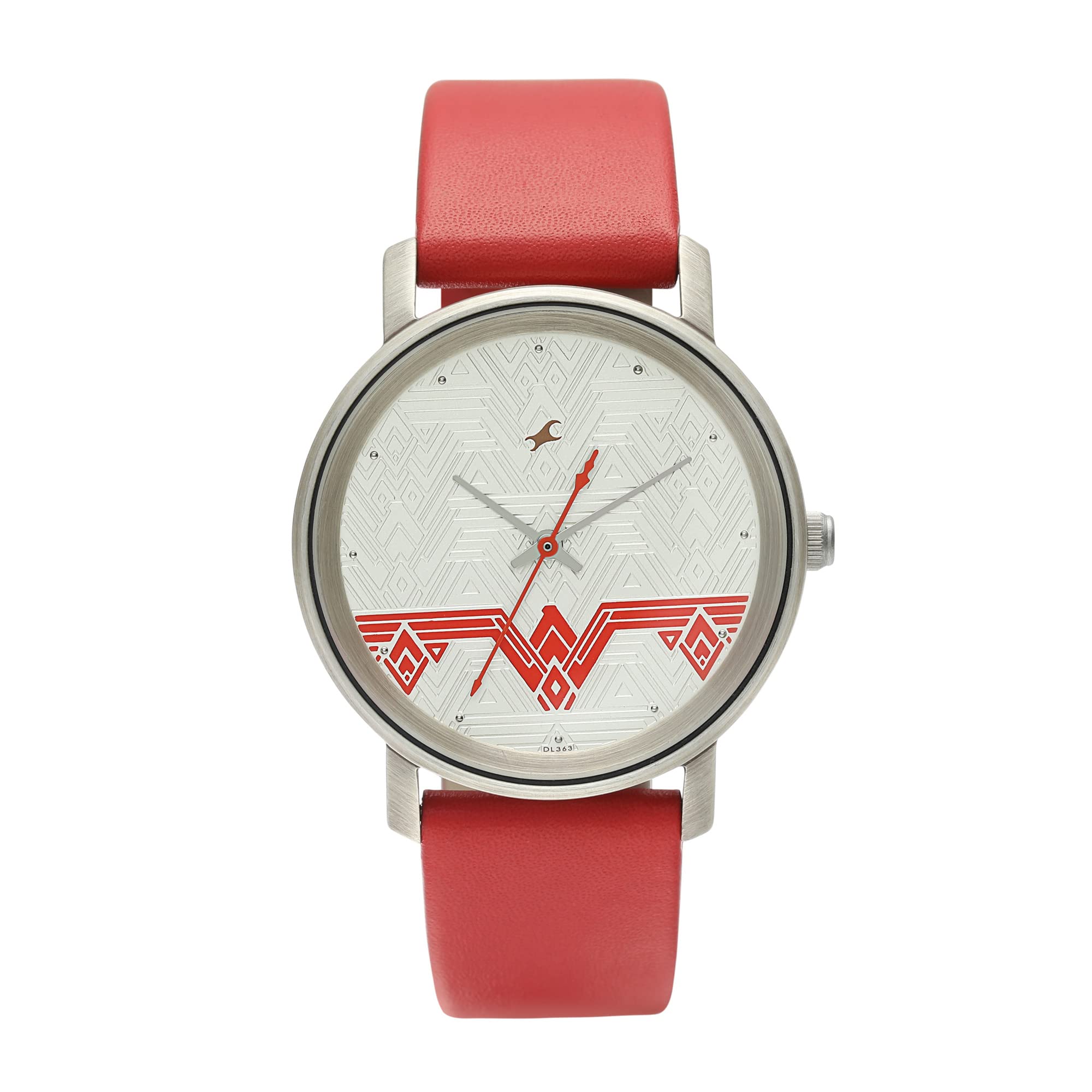 Fastrack Wonder Woman Quartz Analog Silver Dial Leather Strap Watch for Girls-6244QL02 (B09T2JQRR4) Amazon Price History, Amazon Price Tracker