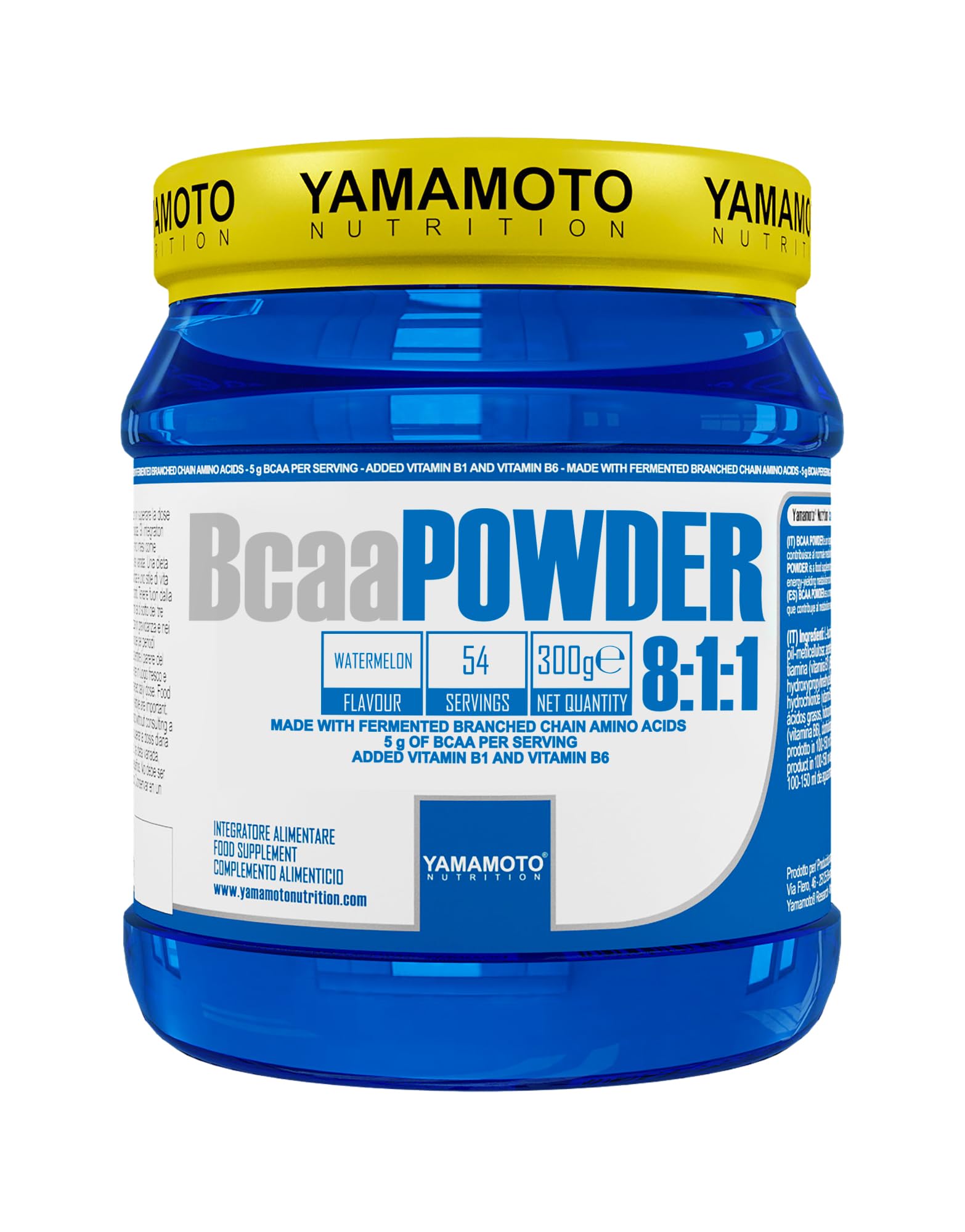 YAMAMOTO NUTRITION Bcaa Powder 8:1:1 300 Grammi 