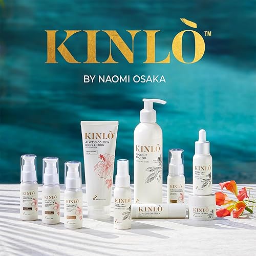 Miniatura 8 de Kinlo Bruma dorada hidratante, 1 onza líquida, niebla facial con agua de coco, aloe, hamamelis, caléndula  Spray facial spray hidratante  Cuidado de