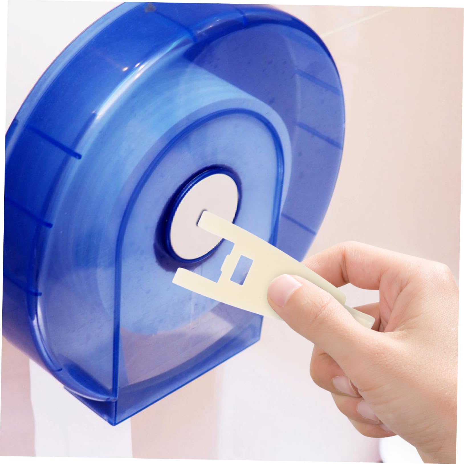 Llave Dispensadora De Papel Higiénico con Cerradura Compacta para Baño Oficina Y Hotel