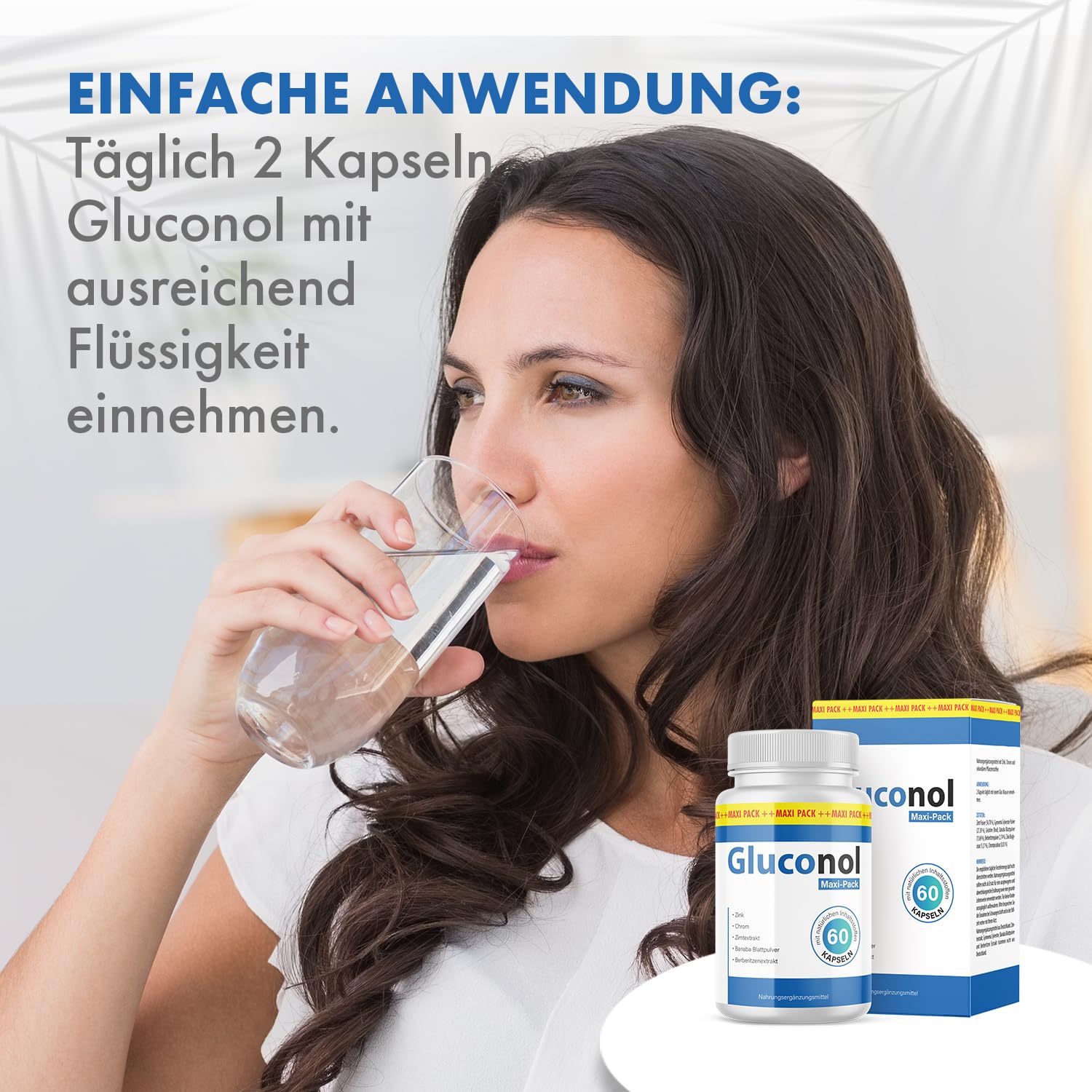 Gluconol Kapseln - unterstützung für den Alltag - Inhalt 60