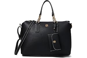 Tommy Hilfiger Brielle II Convertible Tz Satchel W/Hangoff