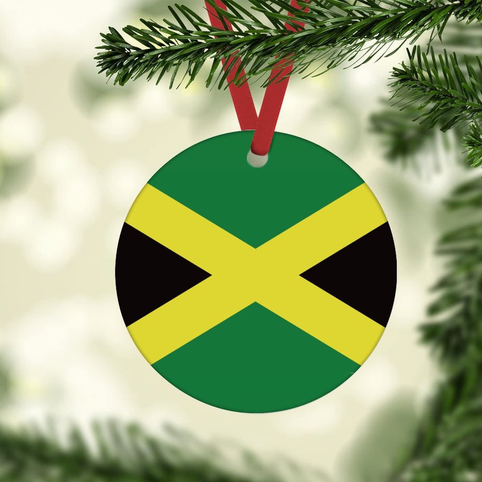 Jamaican Christmas Ornament