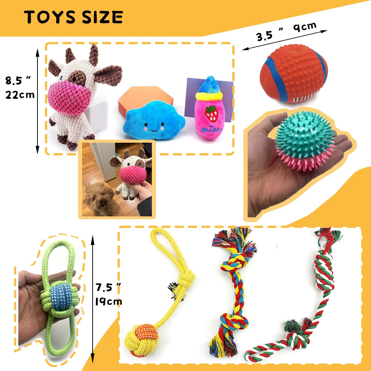 Creatief huisdier pluche bal serie hond piepend kauwkatoenen touw speelgoed van de Chinese fabrikant - Yangzhou Round Toy Co., Ltd