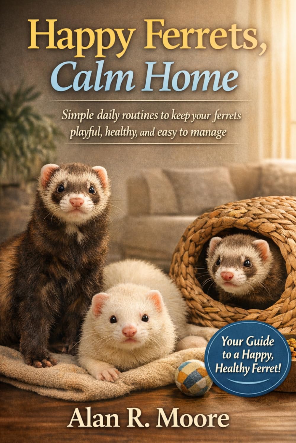 Happy Ferrets, Calm Home: Simple daily routines to keep your ferrets playful, healthy, and easy to manage
