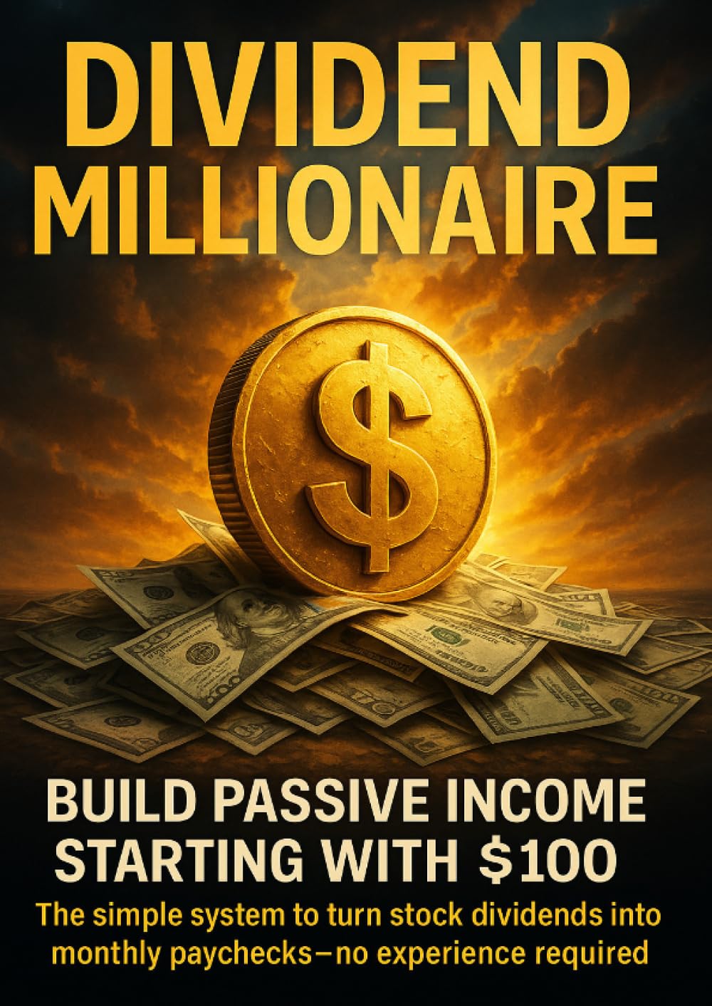 Dividend Millionaire: Build Passive Income Starting With $100: The Simple System to Turn Stock Dividends Into Monthly Paychecks—No Experience Required