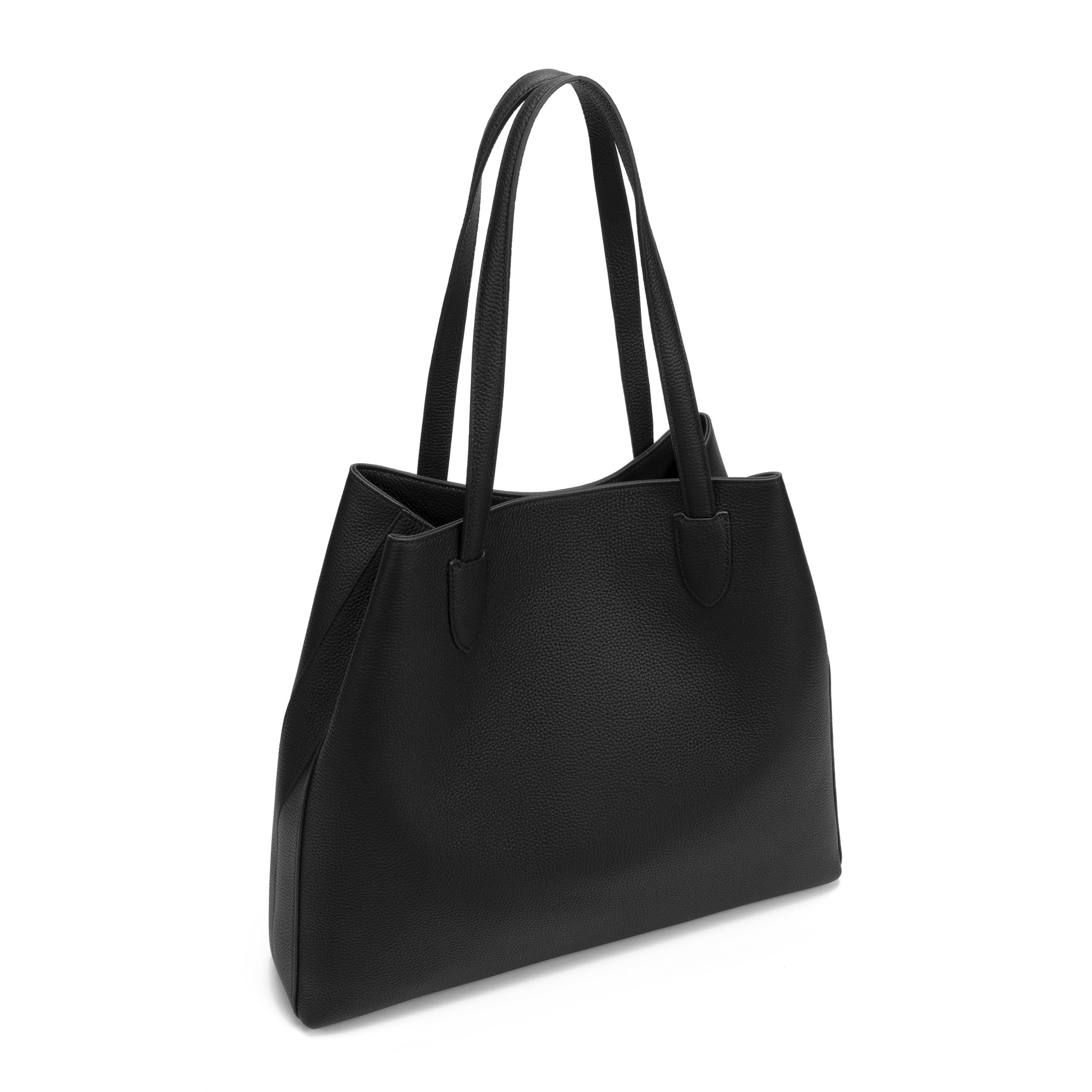 Carlheim, Gotland Genuine Leather collection, Evelyn Genuine Leather Handbag (Black)