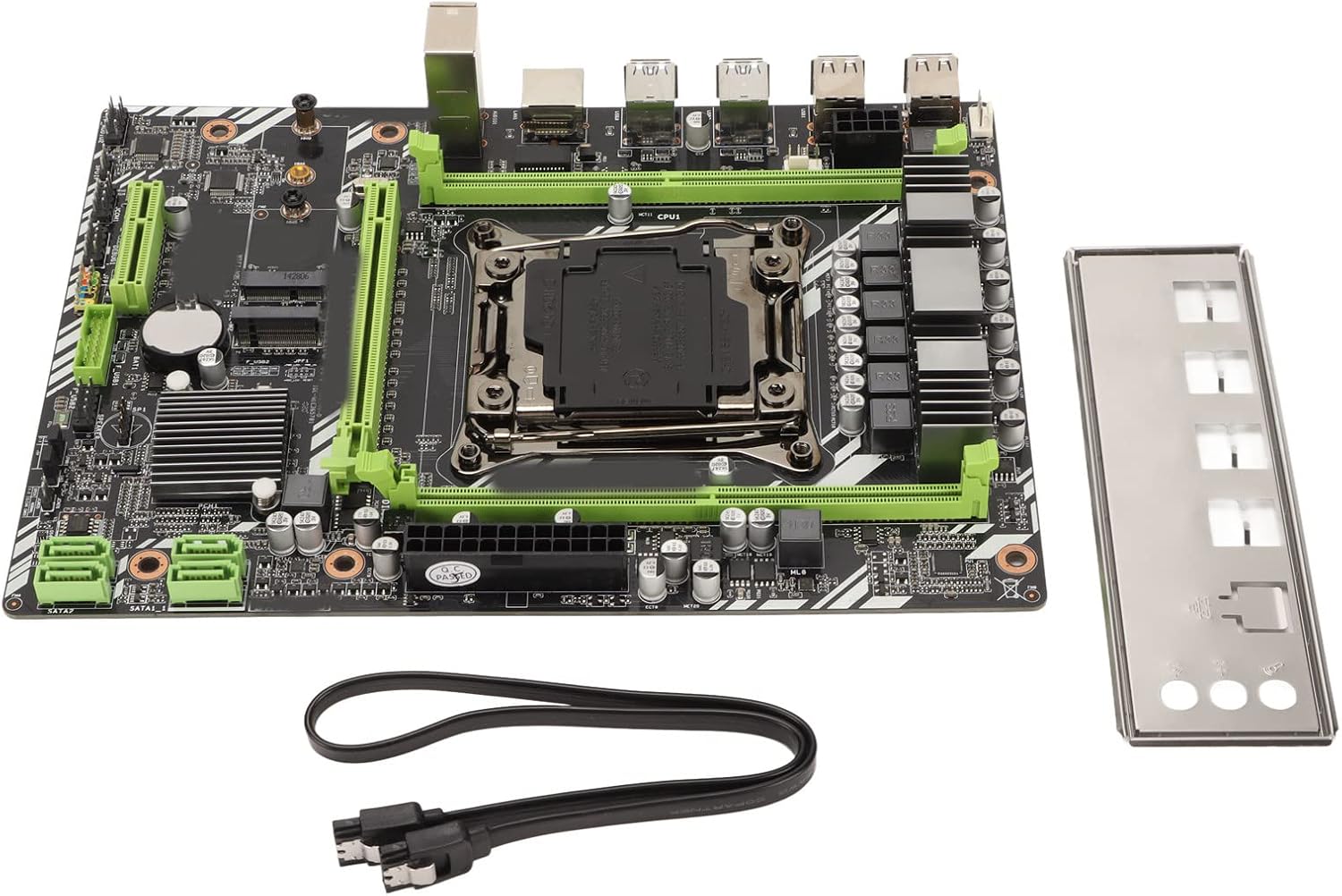 Vikye X99 D4 Motherboard with included accessories