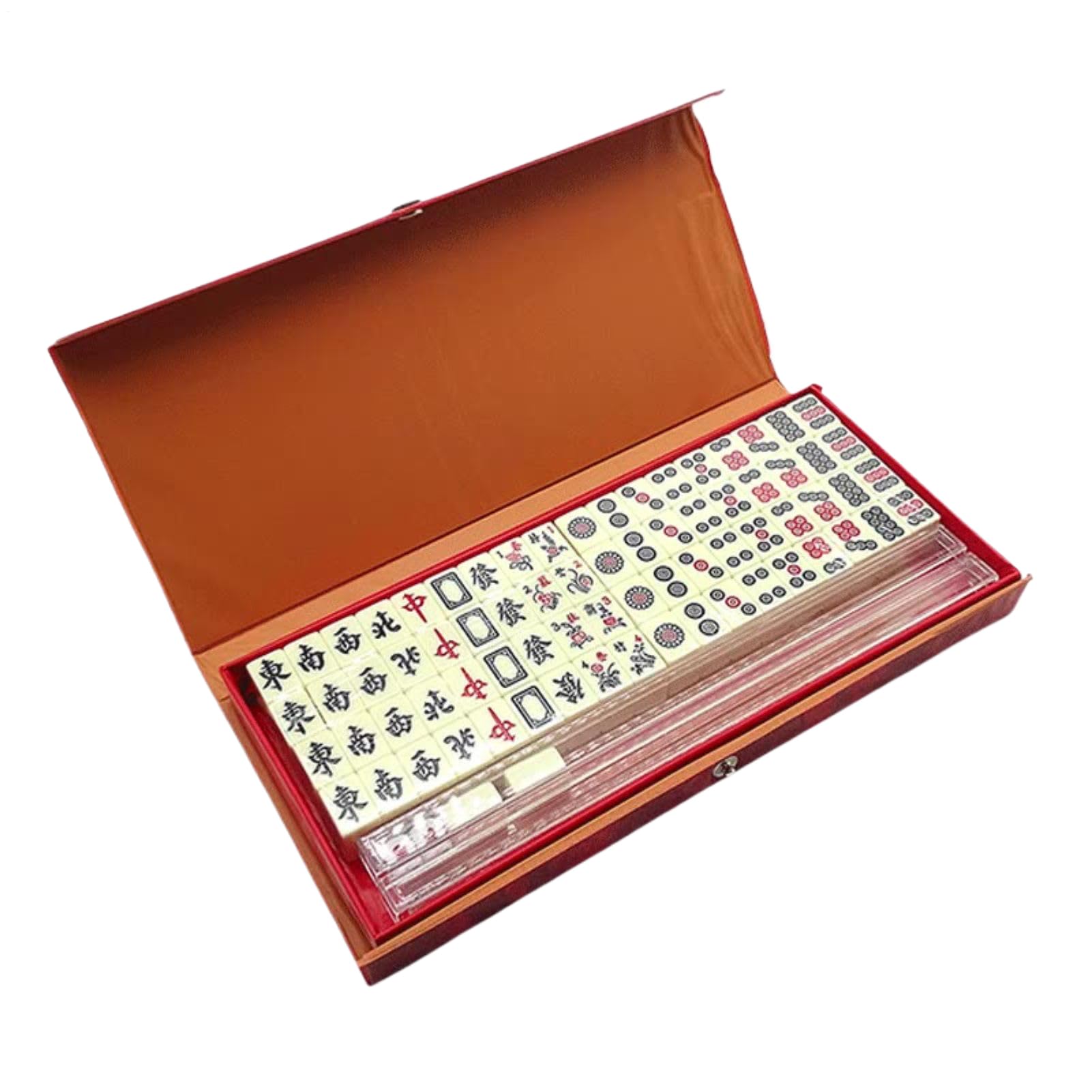 Mahjong Set 144 Pieces Portable Complete Tiles
