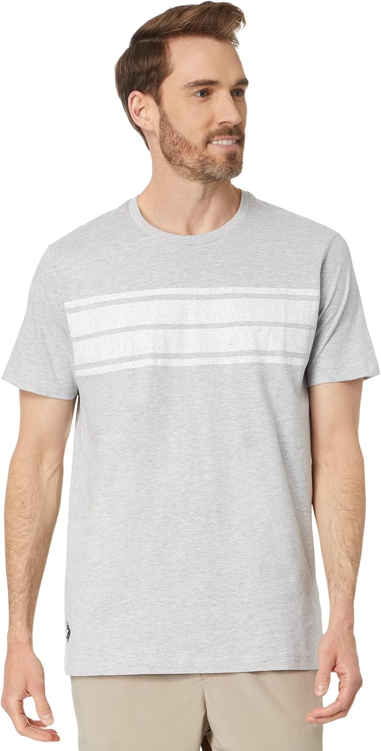 U.S. Polo Assn. Chest Stripe Crew Neck Tee