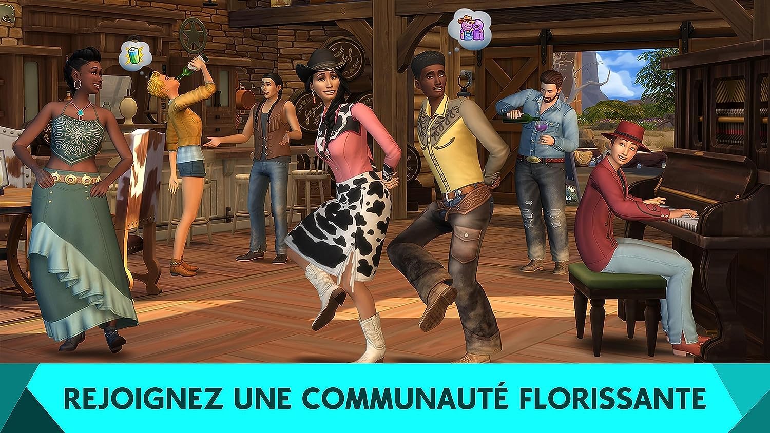 The Sims 4: Horse Ranch Expansion Pack | Xbox One/Series X|S - Code jeu à télécharger