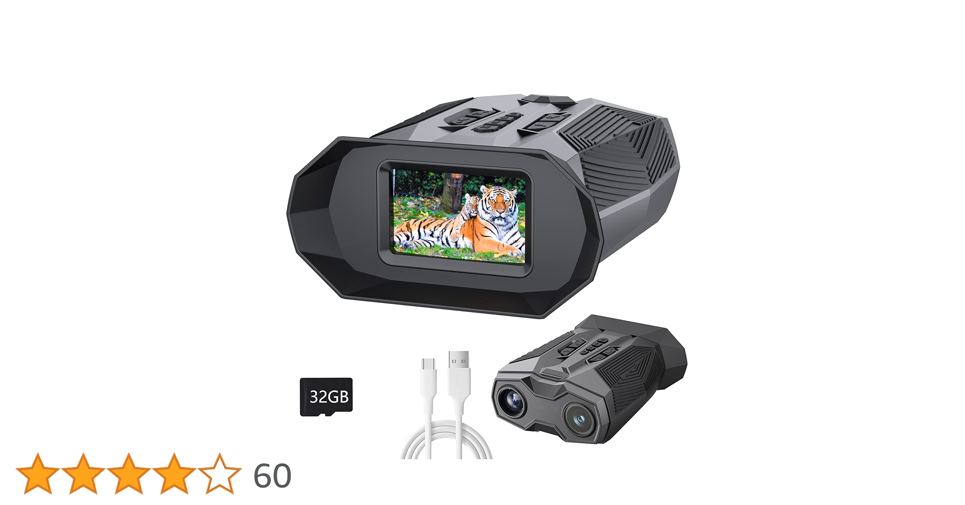 動作未確認 未使用新品 ナイトビジョン ナイトスコープ PV1011 2x30 Amazon.co.jp: Z9157 4K 1080P FHD画質 600mまで暗視撮影 暗視