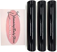 Vista 3 de 3 rollos de 196.9 ft de plástico osmótico negro de alta calidad, adelgazante, película para sudar, envoltura de sauna, ejercicio de plástico