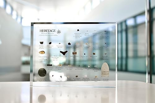 Miniatura 6 de Heritage Personal Museum, un mini museo de historia natural, 33 artefactos