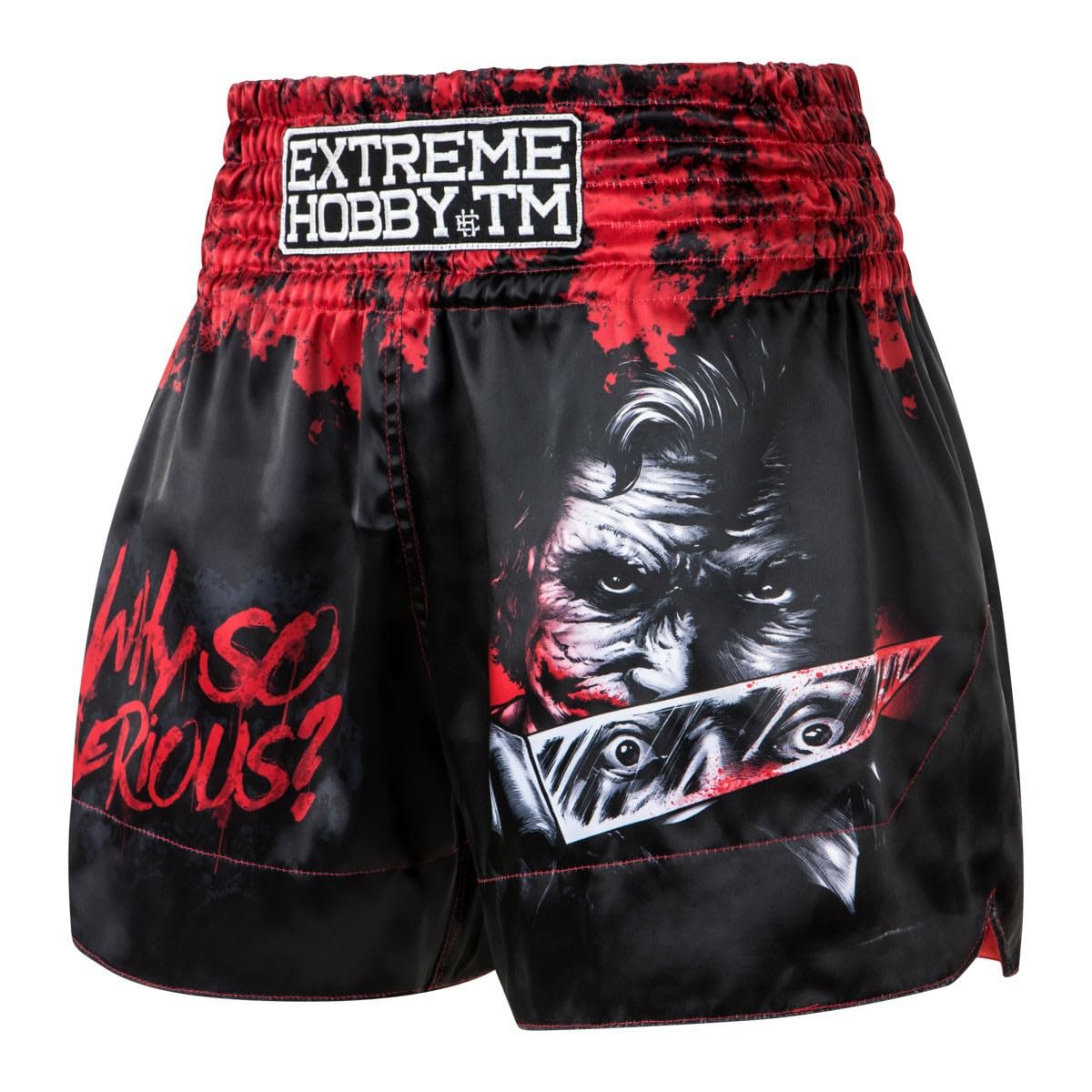 27507 Pantaloncini, Why So Serious Black, XXL Uomo