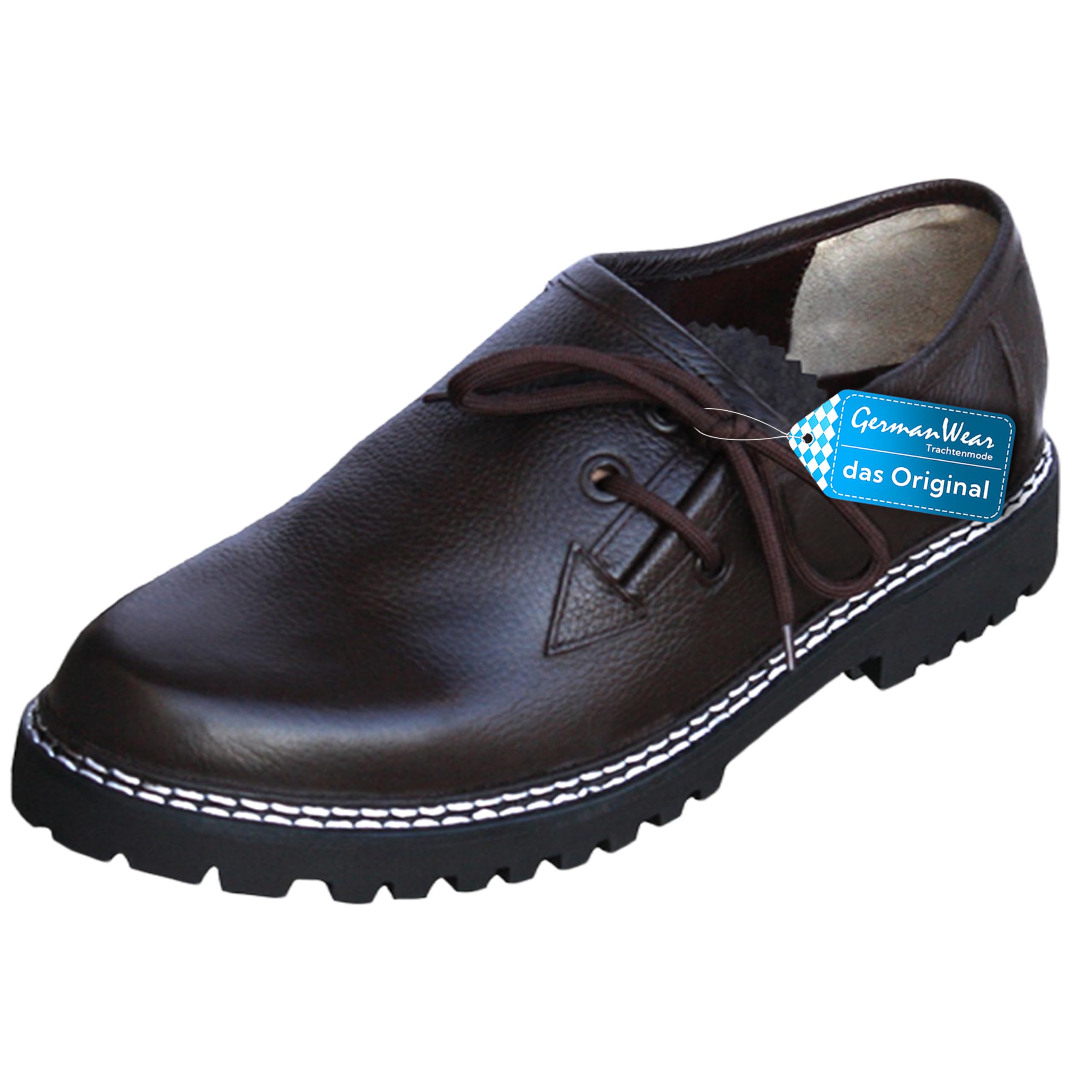 German Wear Haferlschuhe Trachtenschuhe Glattleder Original-Handmachart