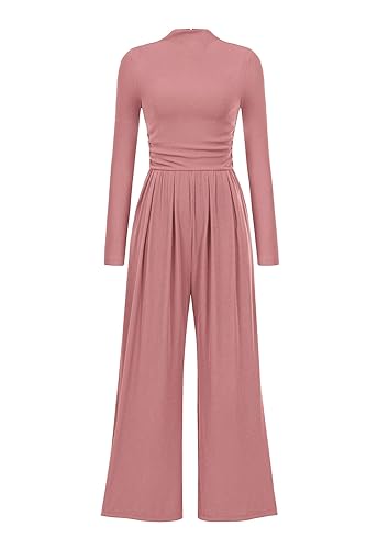 PRETTYGARDEN Jumpsuits For Women Dressy Fall Fashion Clothing 2025 Long