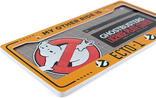 Miniatura 4 de Ghostbusters ECTO-1 - Marco de matrícula para automóviles  My Other Ride Is ECTO-1  Marco oficial de placa de automóvil Ghostbusters  Serie de
