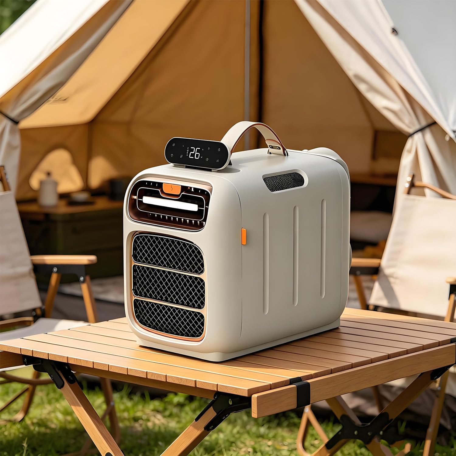 AiODiO 5000BTU Portable AC Unit with Cooling & Heating Onlycooling