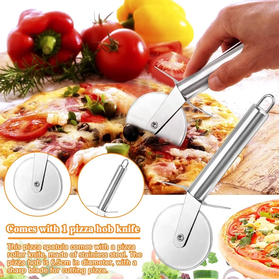 Klappbarer Pizzaschieber Edelstahl - Praktisch Für Ofen & Grill