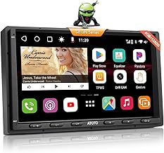 ATOTO S8 7" QLED 6G+128G 2 Din Android GPS Car Radio for CarPlay & Android Wireless Car, 4G LTE Built-in, Tethering WIFI/USB/BT, 2 Bluetooth with aptX HD, 4*49W Amp, DSP, LRV&SCVC, S8G2A79UN