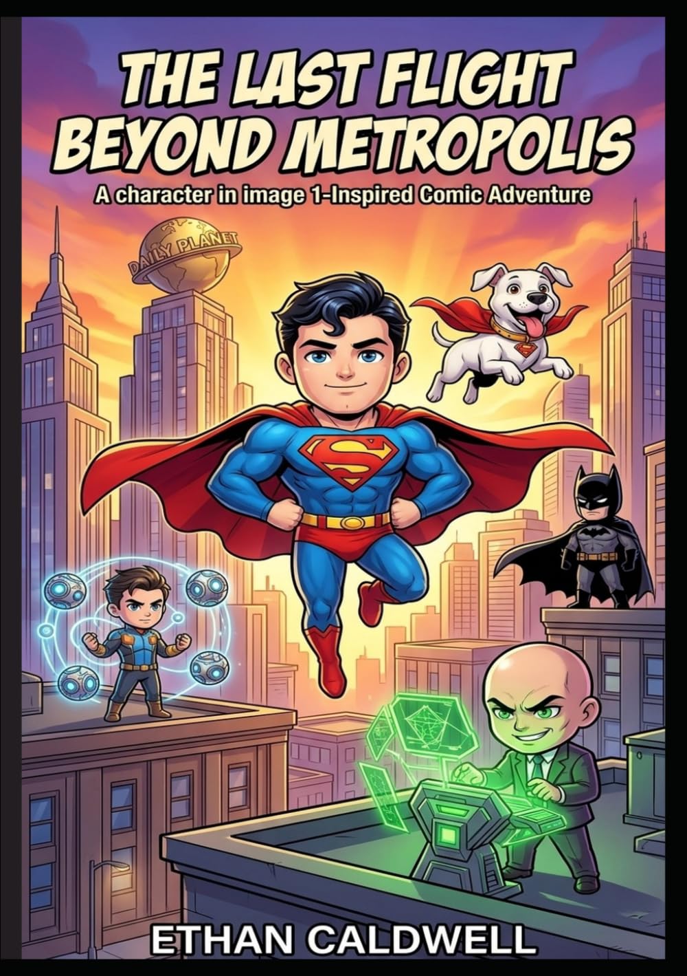 The Last Flight Beyond Metropolis: A Superman-Inspired Comic Adventure