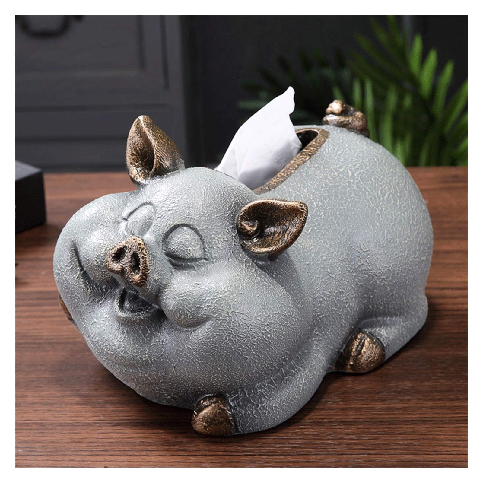 Amazon｜ティッシュボックスかわいい豚ティッシュボックス樹脂