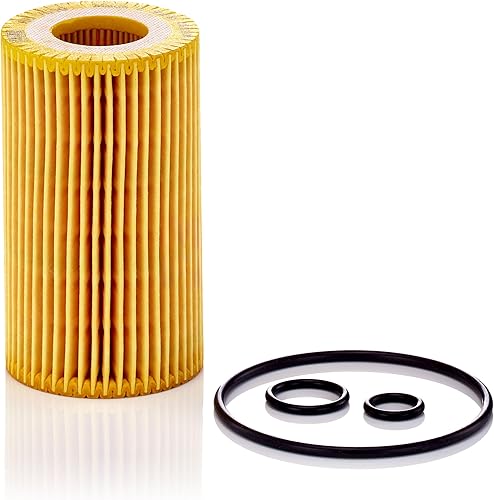 Vista 2 de Mann Filter HU 7010 z Filtro de aceite de cartucho de repuesto Compatible con Mercedes-Benz Sprinter 2500, Sprinter 3500, Sprinter 3500XD