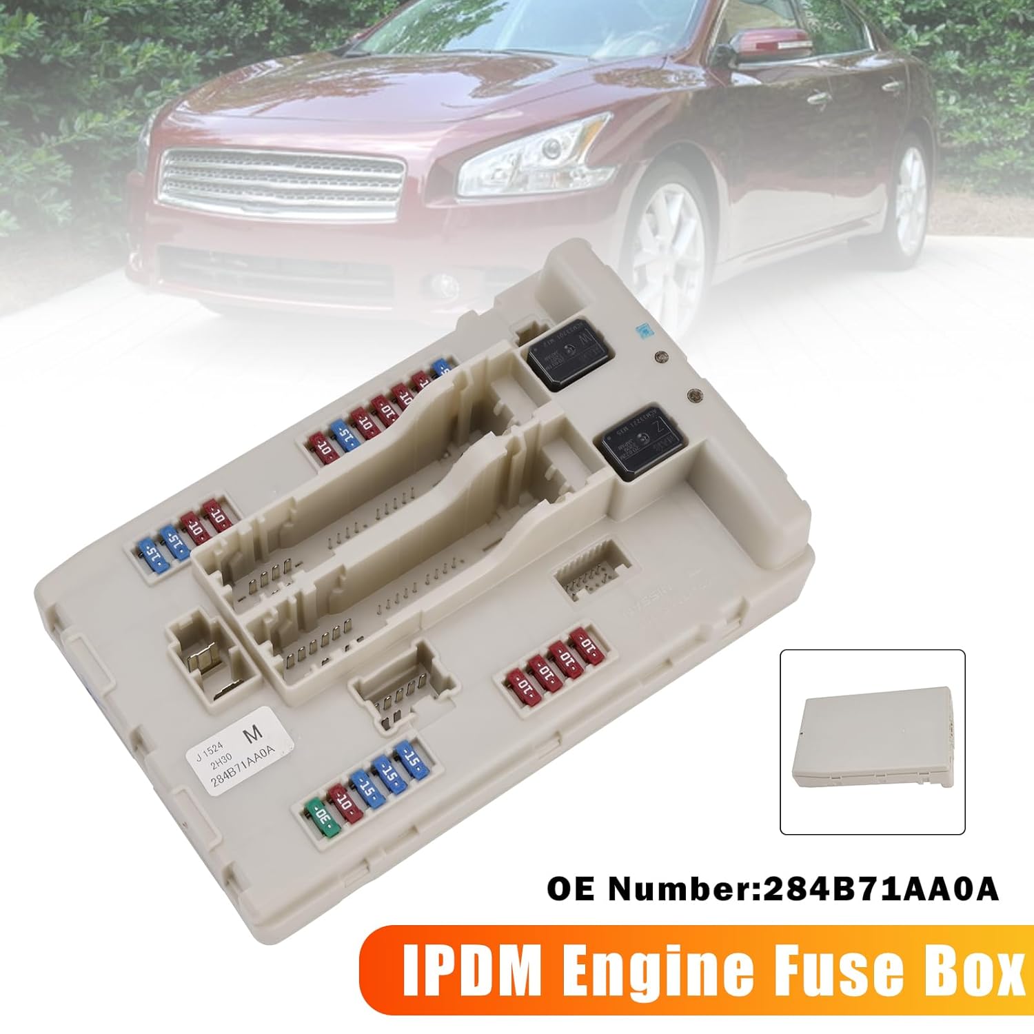 MAD HORNETS IPDM Engine Fuse Box 284B71AA0A for Nissan Maxima 2.5L 3.5L 2009-2014