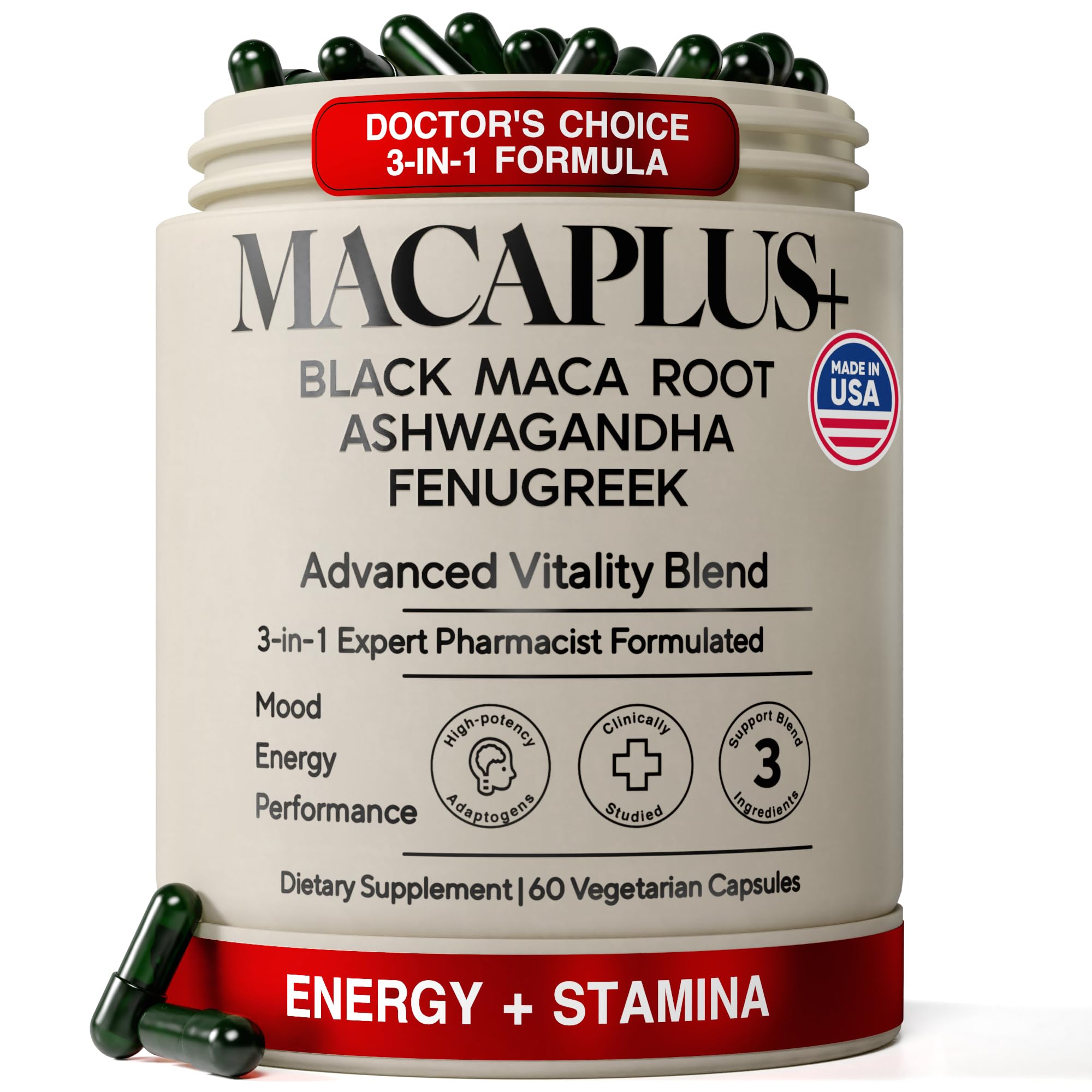 Plus+Ultra Black Maca Root Complex