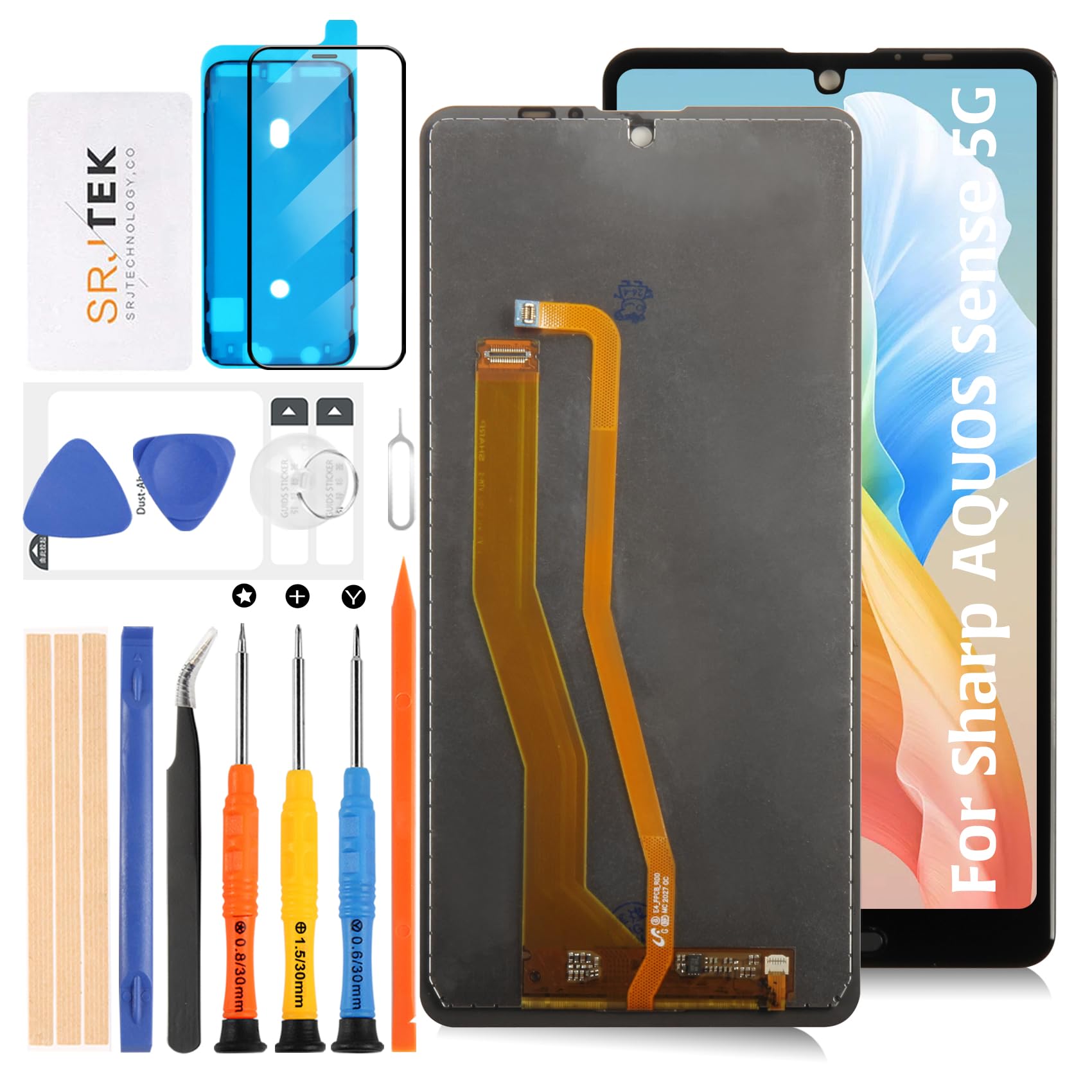 Amazon.co.jp: SRJTEK For Sharp AQUOS Sense4 液晶パネル シャープ 