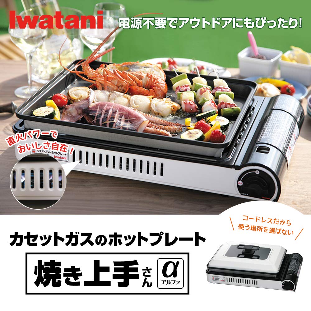 未使用 Iwatani イワタニ 焼き上手さんα CB-GHP-A(WS) 楽天市場 