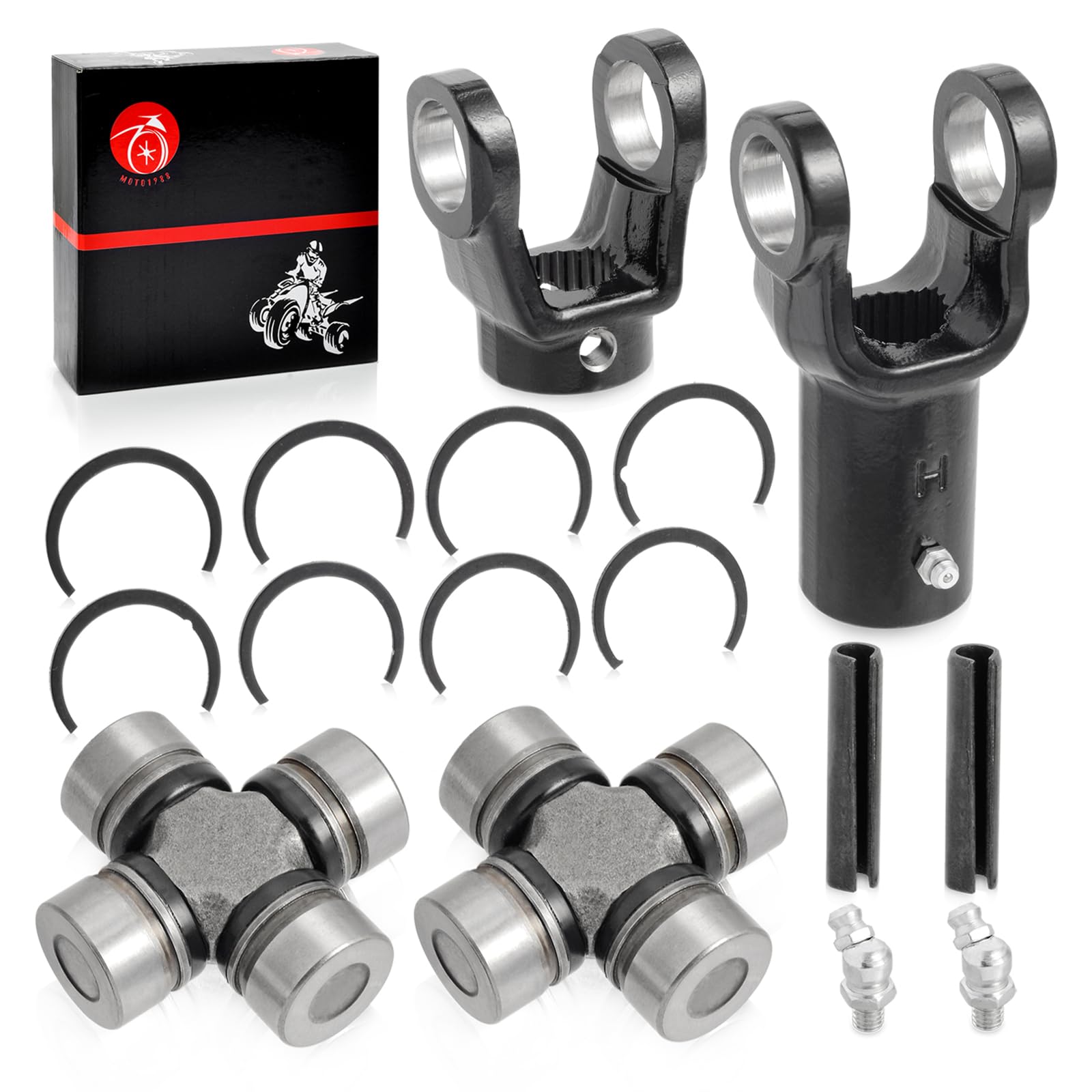 1996-1998 Sportsman 500 Parts U-Joint Kit For Polaris Sportsman 500 4X4 Prop Shaft (1996-1998) – Caltric Replacement Polaris Sportsman U-joint - Foto 3
