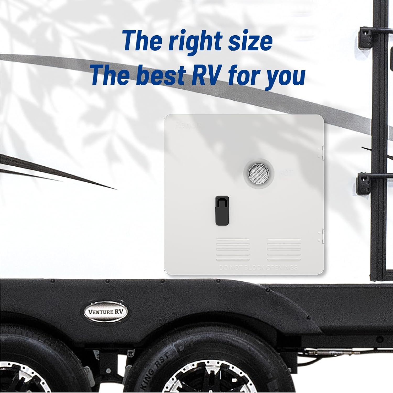 Ranein 18 x 18 Inches RV Water Heater White Door. ONLY Door Kit for Ranein RV Water Heaters