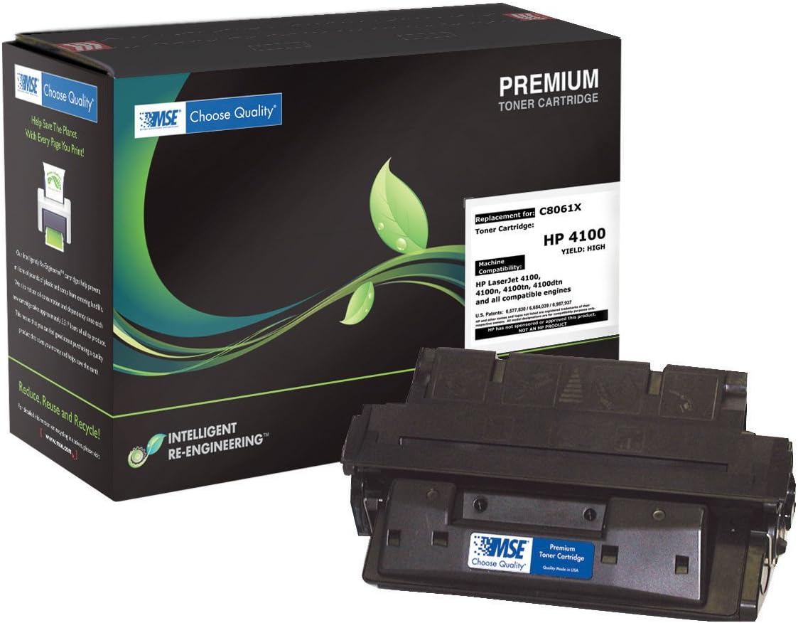 Premium Laser Printer Toner Cartridge for HP C8061X 61X