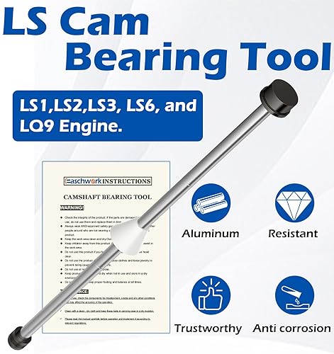Miniatura 10 de Cam Bearing Install Tool & Engine Cam Bearing Remove Kit Complete Installation & Removal Chevy LS Engine - Covers Most Domestic and Import Vehicles