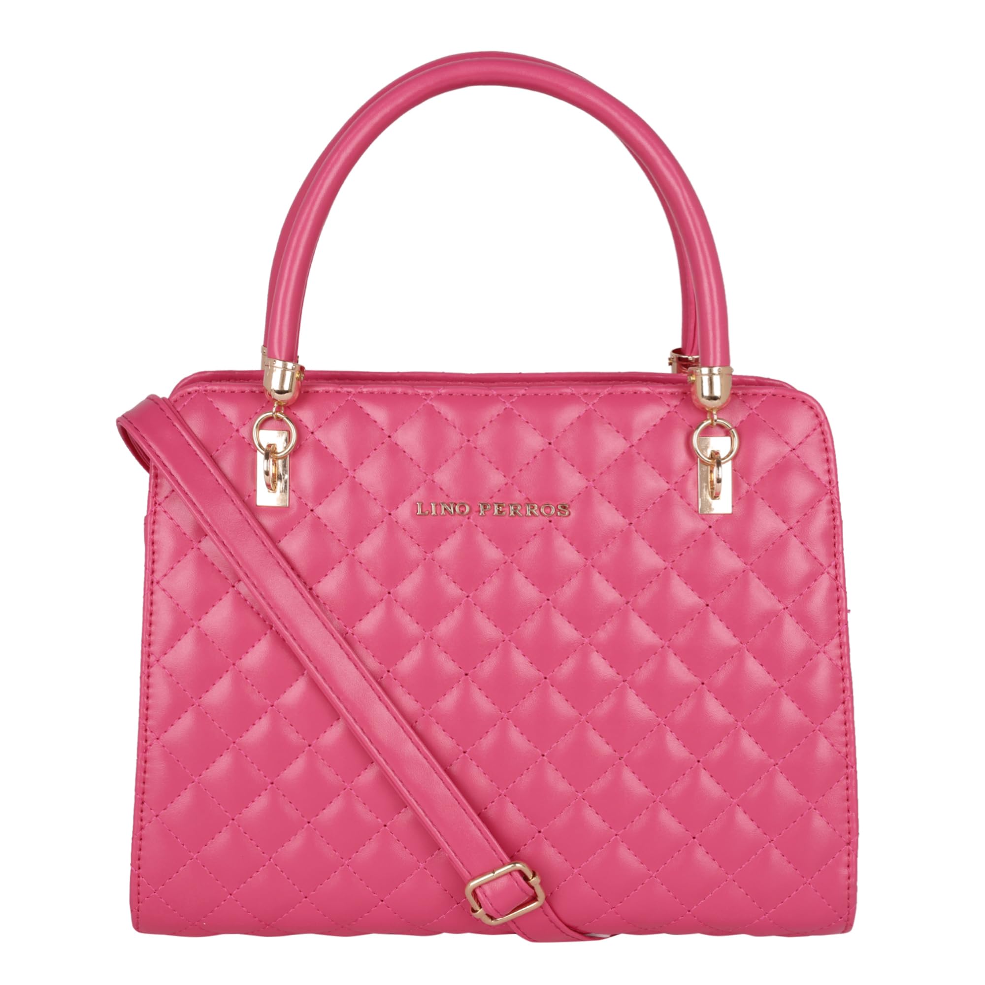 Lino Perros Fuchsia Faux Leather Handbag (B0CQG6ZT1Y) Amazon Price History, Amazon Price Tracker