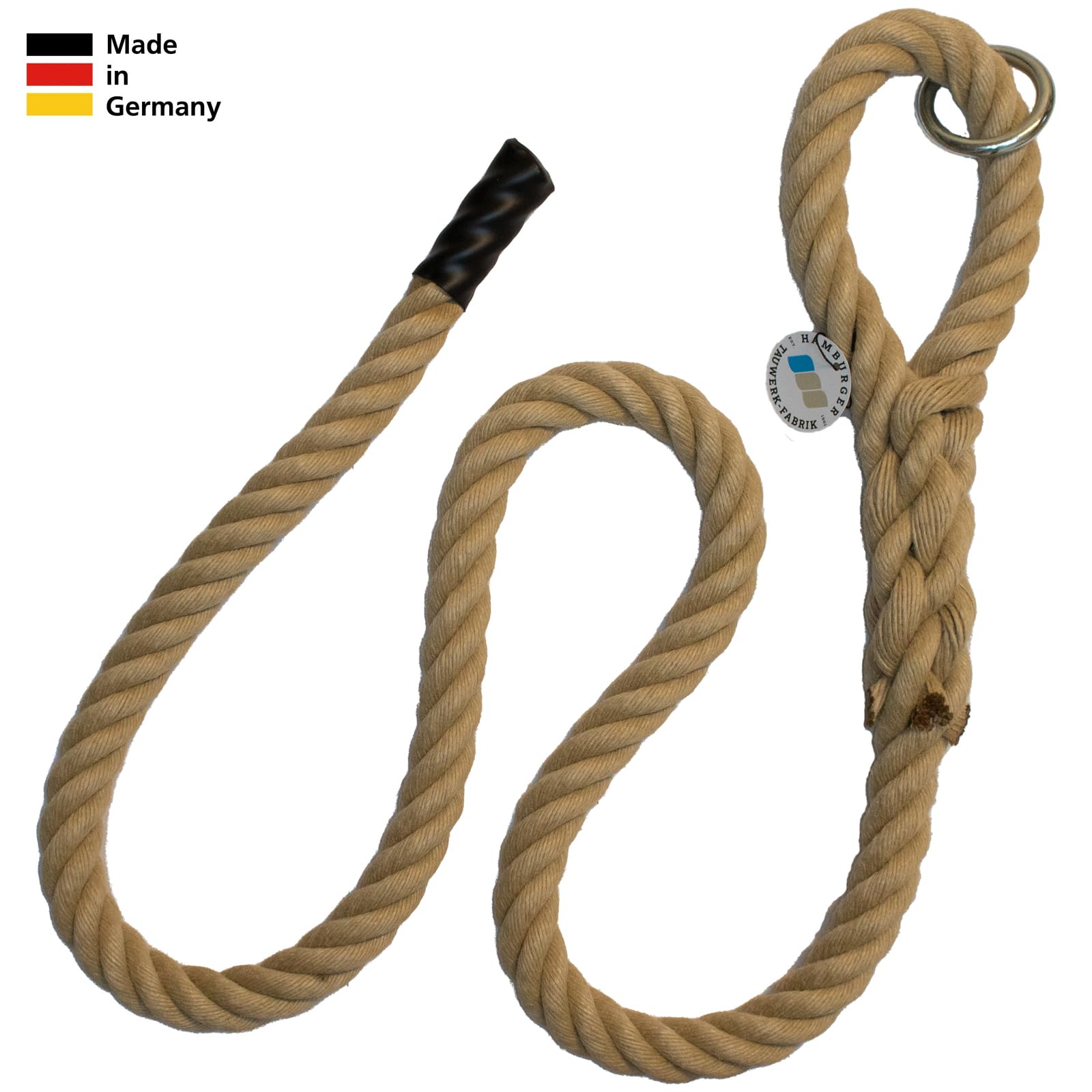 Hochwertiges Kletterseil/Klettertau, Schaukelseil, Fitnesstau, Spielseil - Länge 2,0mtr. / 30mm Polyhanf - Seil