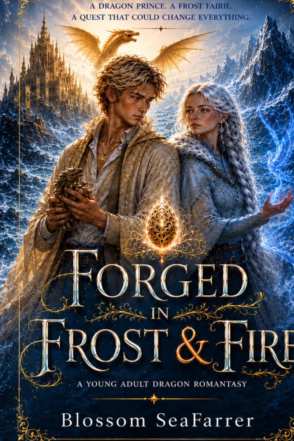 Forged in Frost & Fire: Dragon Shifter Fairy Romantasy Adventure (Dragons of Drakora)