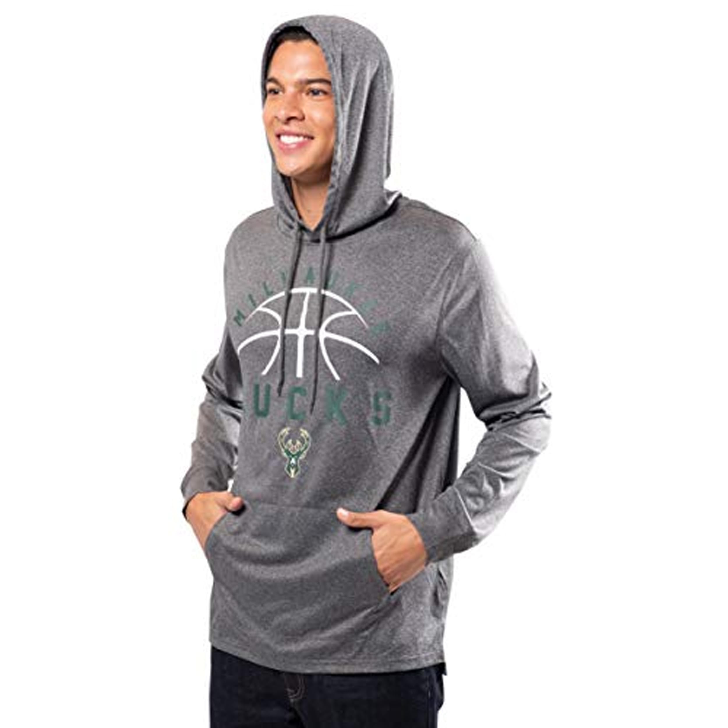 Ultra Game NBA Official Super Soft Lightweight Pullover Hoodie Sweatshirt Sudadera con Capucha para Hombre, súper Suave y Ligera Hombre (Pack de 1)