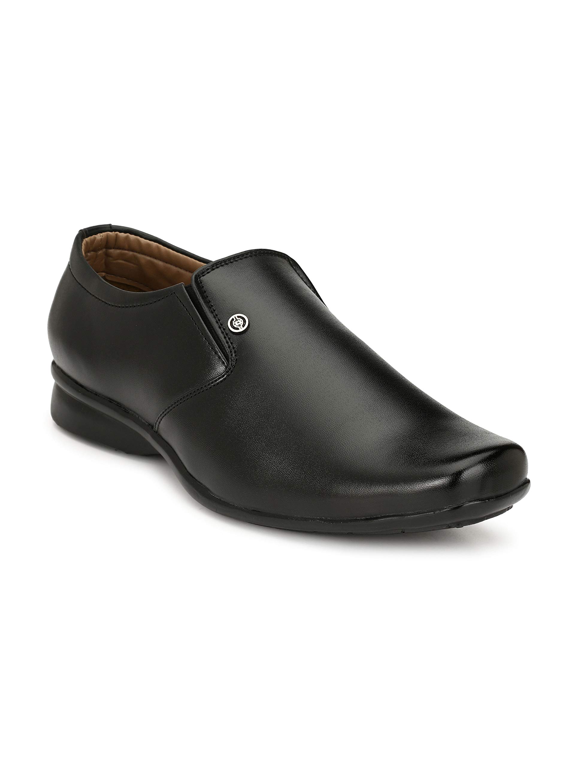 rocklin men Men's Black 3225 Formal Slip On Shoes-picture-14