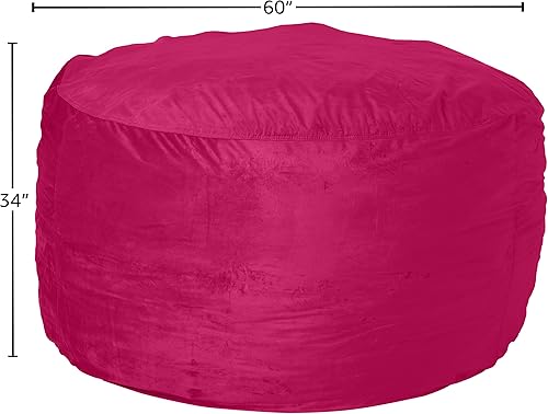 Miniatura 71 de Chill Sack - Funda para puf Microgamuza - Carbón - Solo funda,Microsuede - Chocolate - Solo funda,Microsuede - Azul marino - Solo funda,Guijarro -