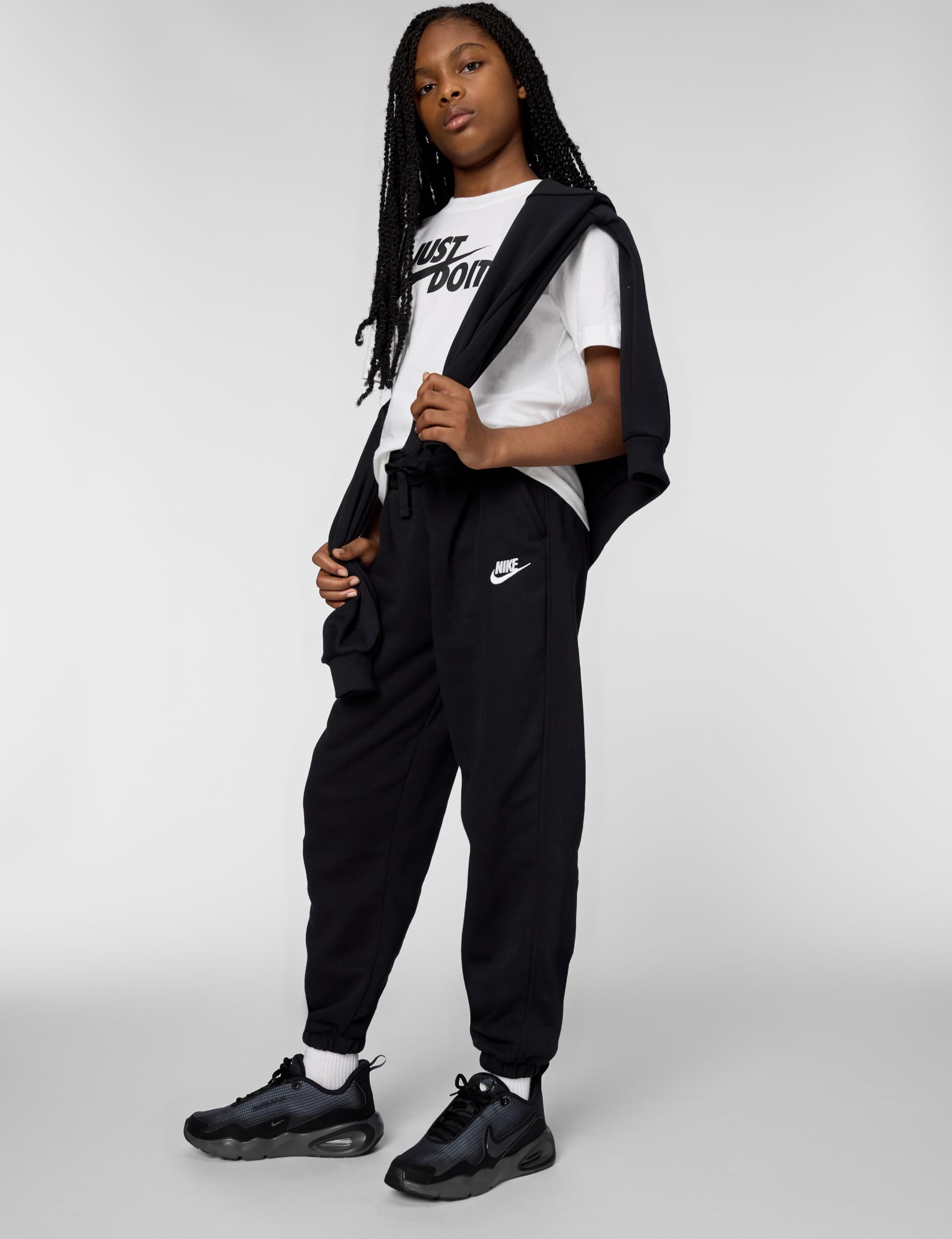 Nike G NSW Club FLC Loose Pant Lbr - Full Length Pant - Young Athletes - Fille