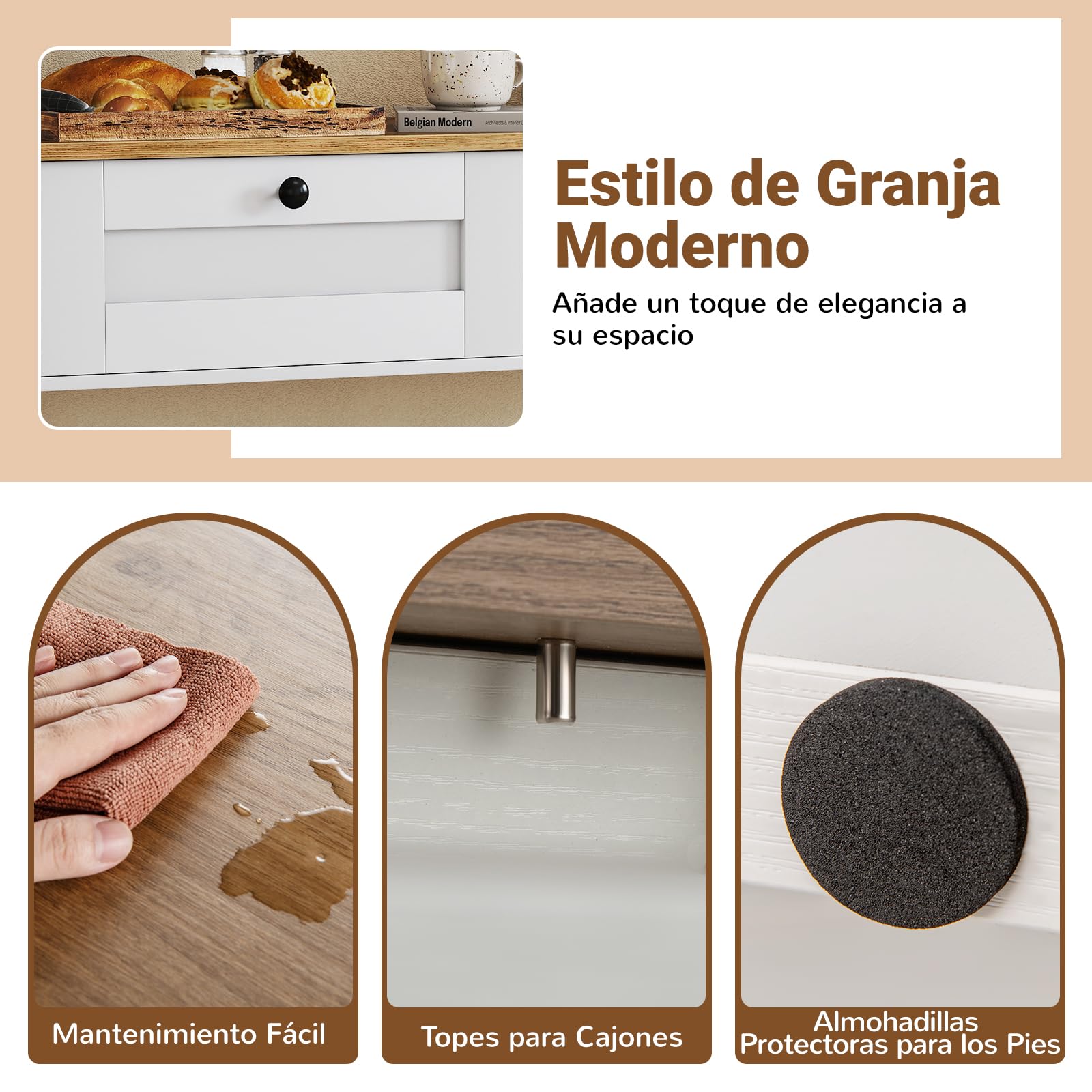 COSTWAY Consola Recibidor con 2 Cajones, Mesa de Entrada Estrecha con Estante Abierto, Mesa Auxiliar con Kits Antivuelco para Salon, Pasillo, Entrada, 106 x 30 x 81,5 cm